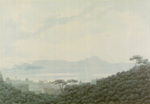 De baai van Napels vanaf Capodimonte, Italië, c.1790